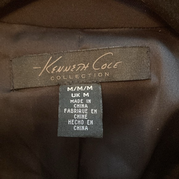Kenneth Cole brand New black blazer jacket size medium - Picture 4 of 5
